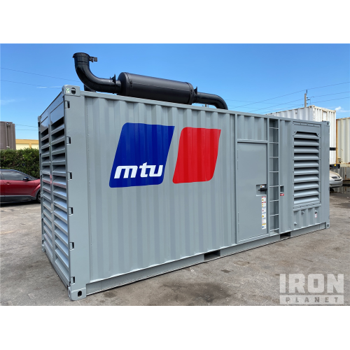 Germany Original 250kw MTU silent diesel generator